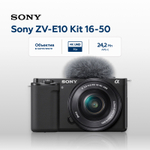 Беззеркальный фотоаппарат Sony ZV-E10 Kit 16-50 черный (уцененный)