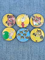 Значок Не верь пчелам, серия Винни Пух