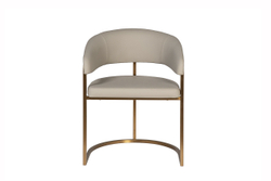 Стул 60х53х74см Garda Decor Surge бежевый с золотом