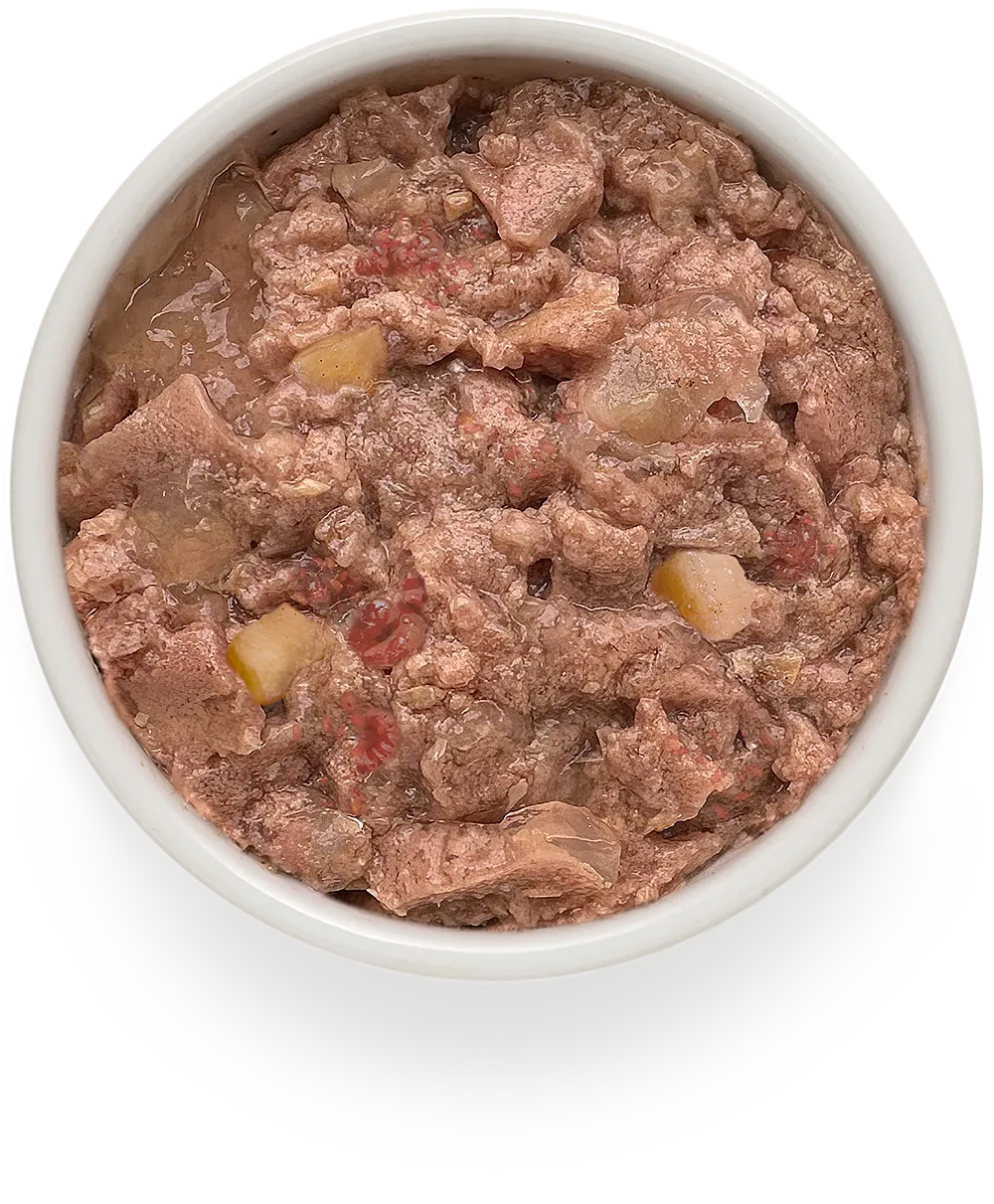 Консервы для собак GRANDORF Turkey apple raspberries pate Монопротеиновый влажный корм из индейки с яблоком и малиной для собак 6шт по 200гр