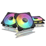 Вентилятор для корпуса ASUS TUF GAMING TR120 FAN ARGB BLACK 3IN1 120x120x28 AuraSync TR120-1/BK/3 IN