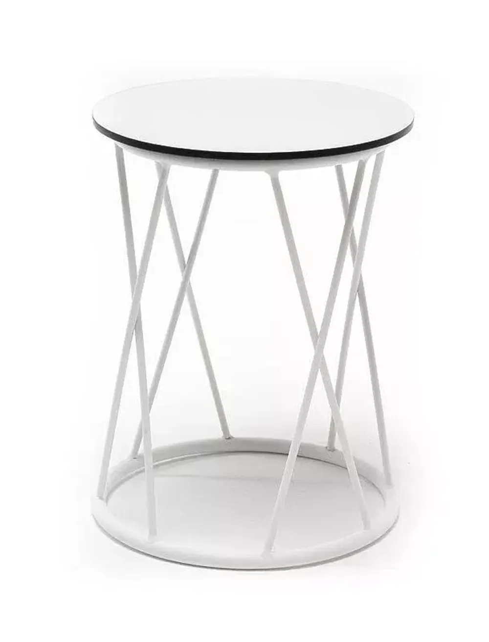 Белые журнальные столики из HPL