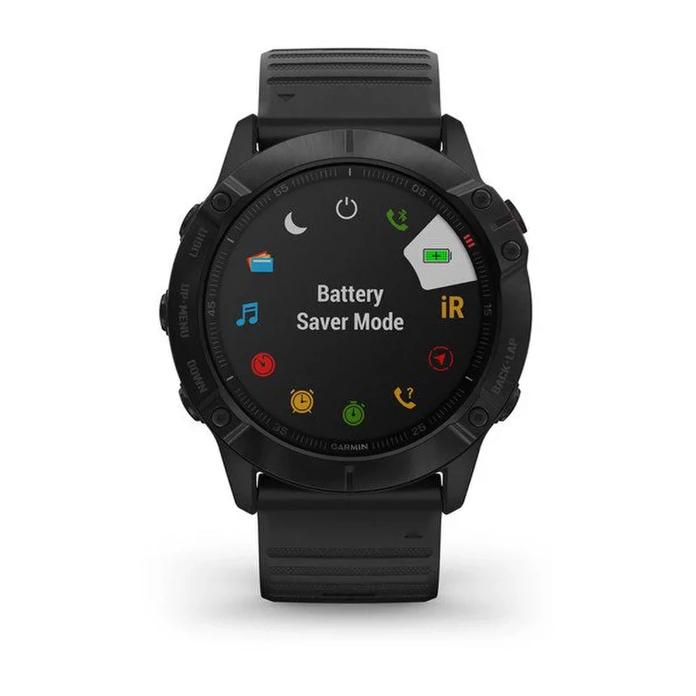 Смарт-часы Garmin Fenix 6X Pro, черный, 010-02157-01