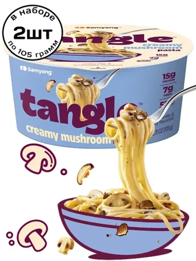 Паста Лингвини в Сливочно-Грибном соусе 105 г * 2 шт