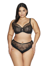 Бюстгальтер Miray с мягкими чашками +size (Размер: 80K) (Цвет: черный)