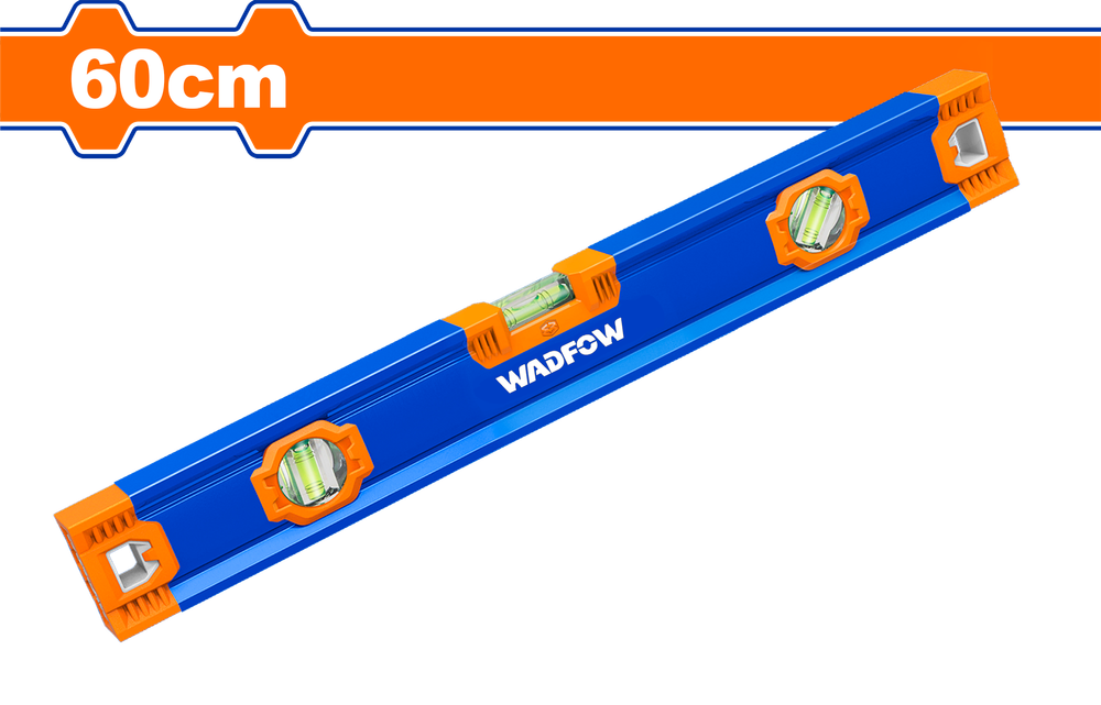 Строительный алюминиевый уровень WADFOW WSL1G60 60 см