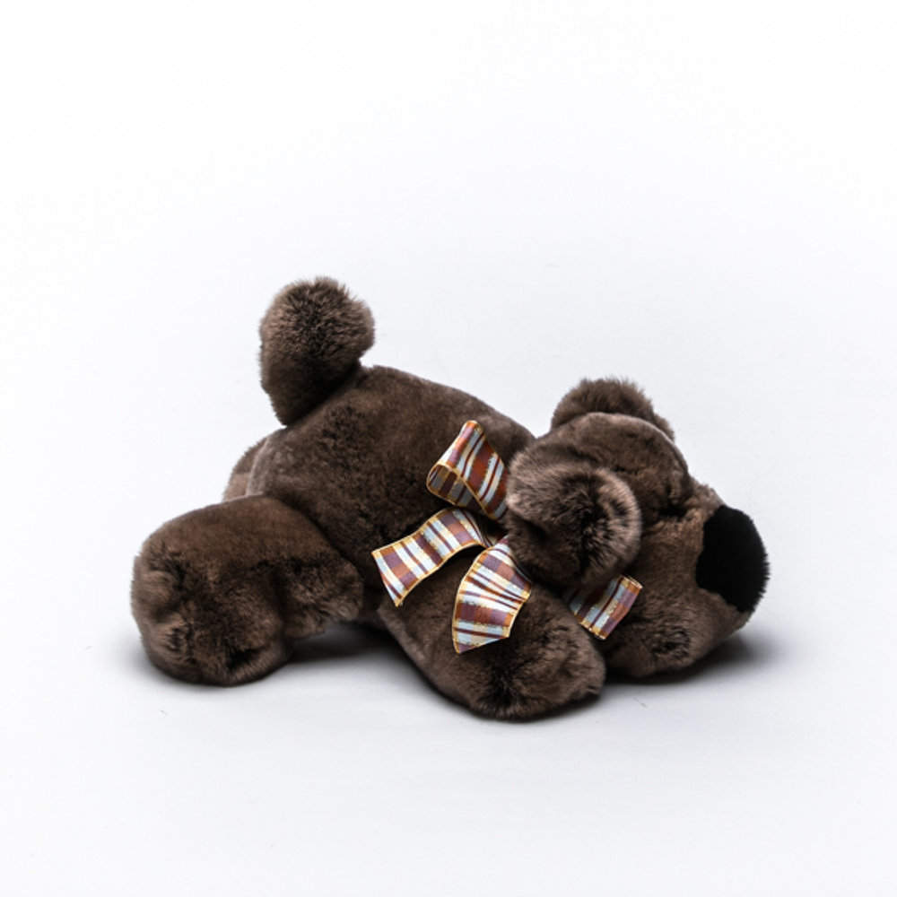 собака из натурального меха