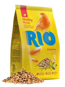 Сухой корм RIO для канареек в период линьки, 500 г