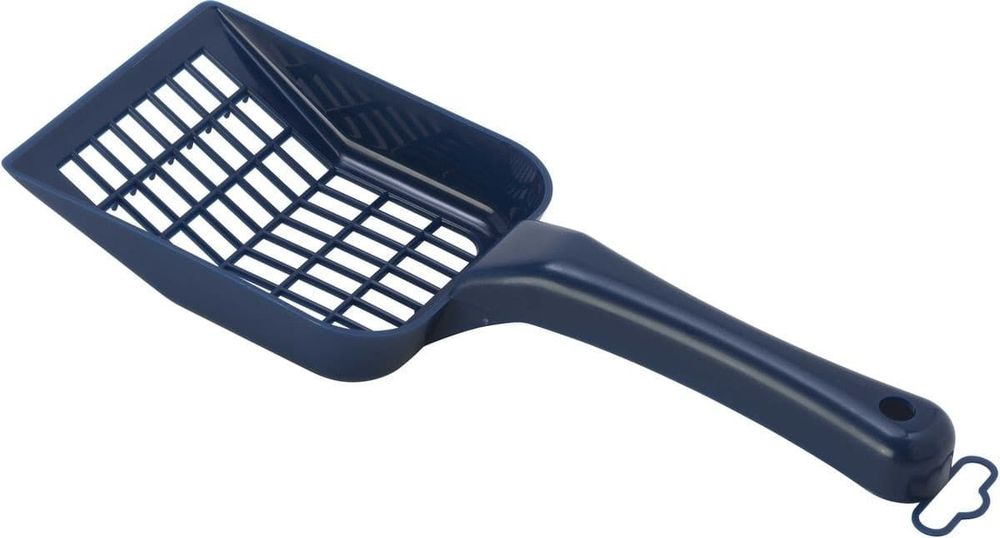 Совок (Moderna) "Scoopy" (26*10) темно-синий д/туалета