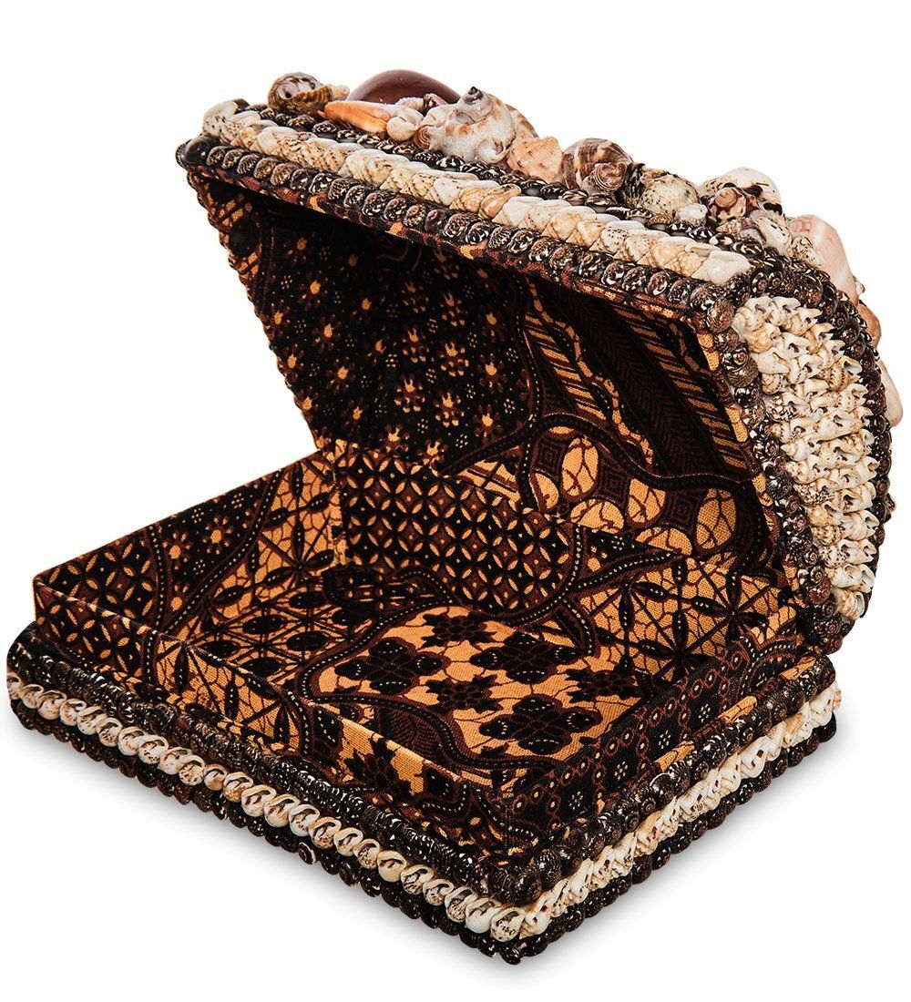 Decor and Gift 54-046-01 Декоративная шкатулка «Ракушки» прямоуг.