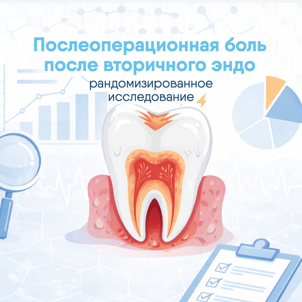 Послеоперационная боль после эндодонтического перелечивания: рандомизированное клиническое исследование Послеоперационная боль после эндодонтического перелечивания: рандомизированное клиническое исследование