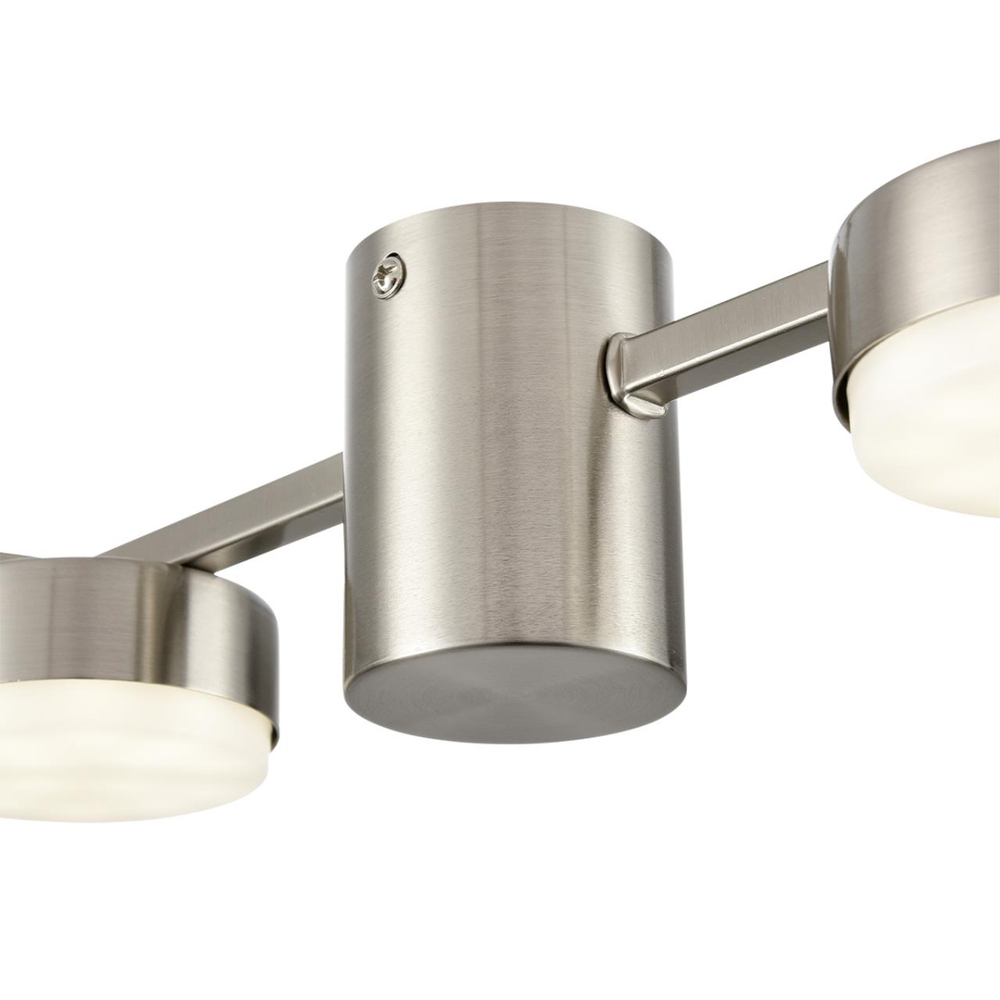 8116/6C COMFI LN26 250 никель, металл Люстра потолочная LED GX53 6*7W 220V SANATA