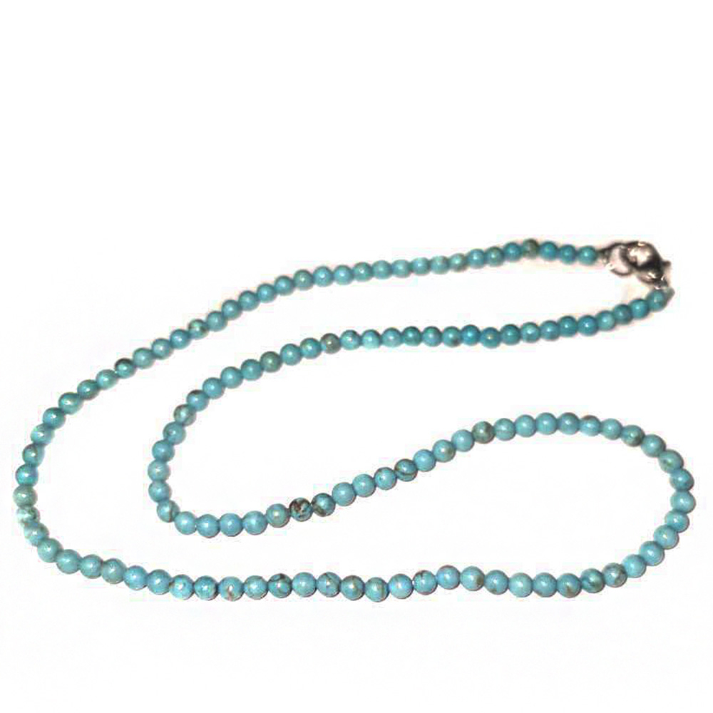 Бусы "Келли" бирюза бледно-голубая асс.