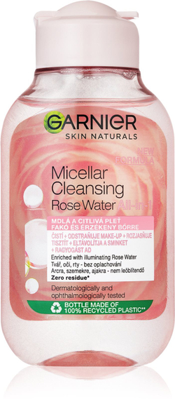 Garnier Skin Naturals - мицеллярная вода с розовой водой /   100  ml  / GTIN 3600542327411