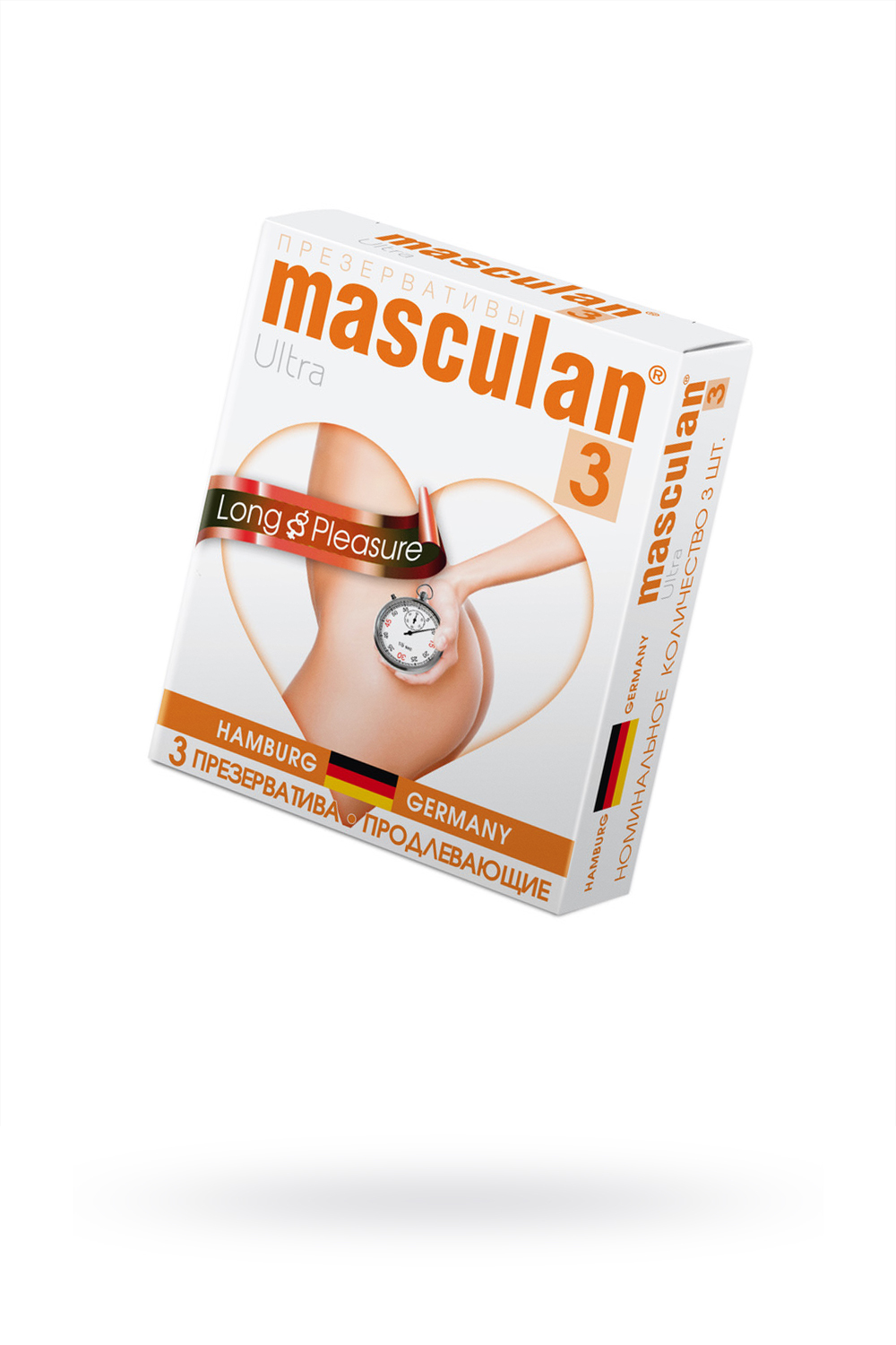 Презервативы Masculan 3 Ultra Продлевающие, 3шт
