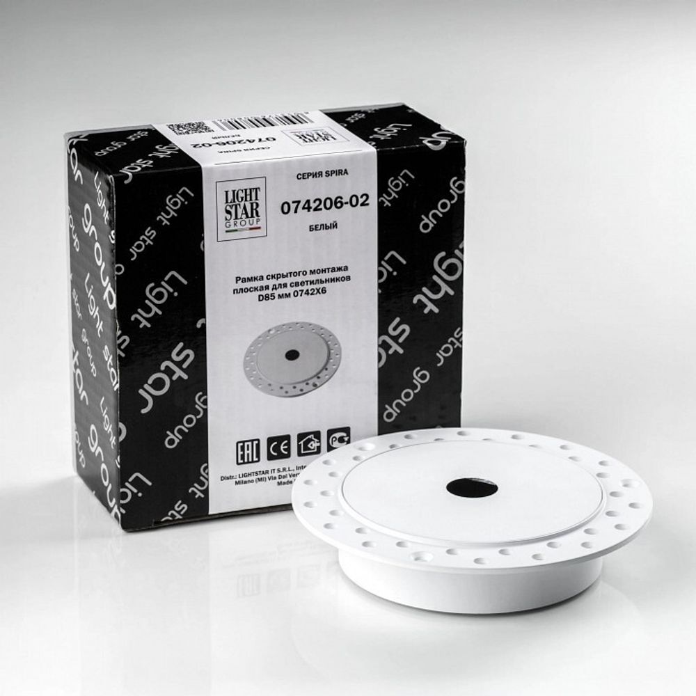 Рамка на 1 светильник Lightstar Spira 074206-02