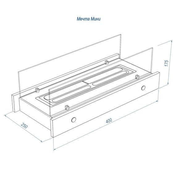Биокамин Firelight BFP/T-4025 Wood — (4)