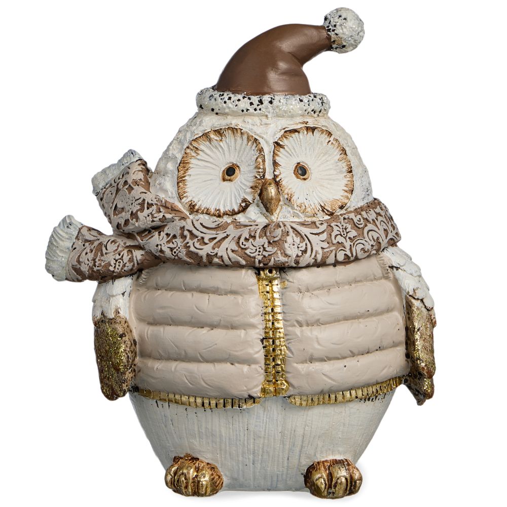 ФИГУРКА "СОВА" 12*12*16 СМ