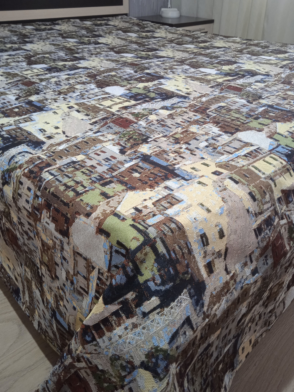 Покрывало гобеленовое Архитектура 2-спальный (180х200)