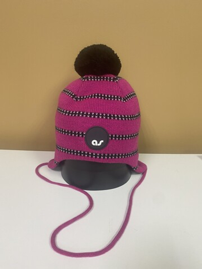 Шапка зимняя детская цвет фуксия, размер 52