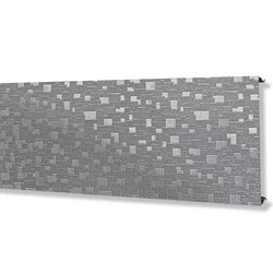 Рейка для подвесного потолка S-дизайн Cesal мозаика металлик В32 150х4000 мм.