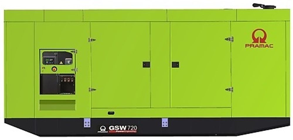 Дизельный генератор Pramac GSW 720 P в кожухе с АВР