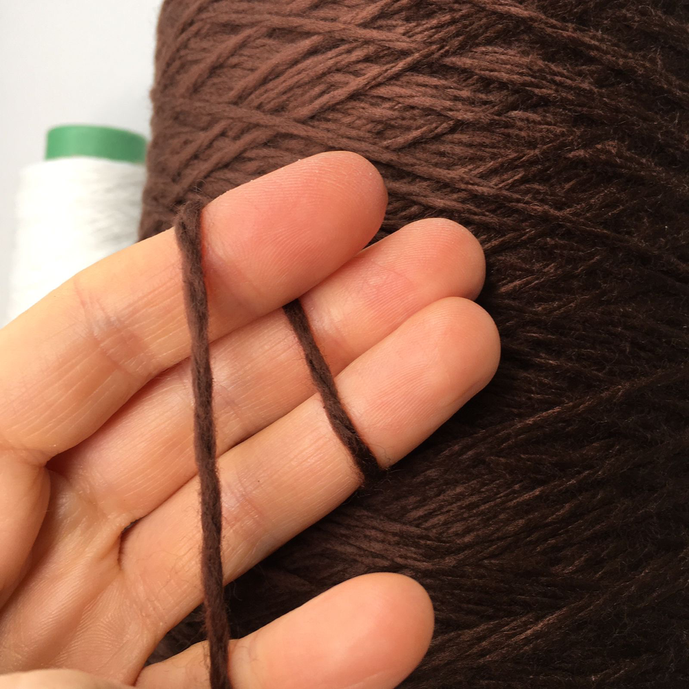 POESIA - ALPES Manifattura Filati S.p.A.; 100% меринос (100% organic merino wool); 150м/100гр; col. 18377, цвет: коричневый; S712