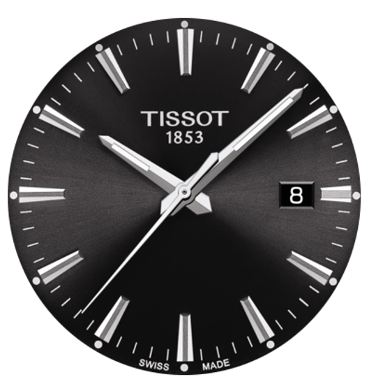 Tissot T127.410.11.051.00 мужские часы на браслете Gentleman