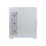 Корпус BaseTech eXtreme GFX-05, Без БП, EATX, белый, 4xRGB FAN, 2xUSB2, 1xUSB3, бок: закалённое стекло (BT-GFX-05W-TG-4F-RGB)