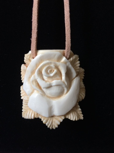 Подвеска "Роза", цевка