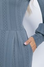 Платье Безупречный силуэт (серое) П11376 LT Collection (Акция)