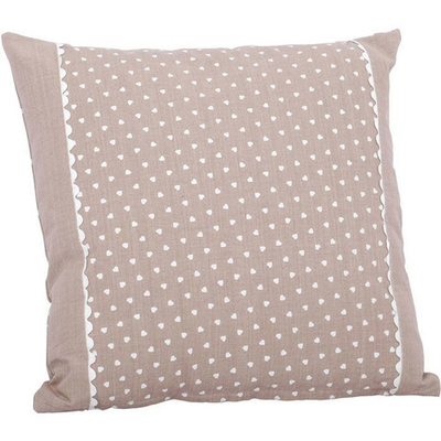 Подушка декоративная "Матильда" беж 40x40см