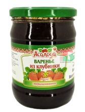 Белорусское варенье из клубники 570г. Асалода - купить с доставкой по Москве и всей России