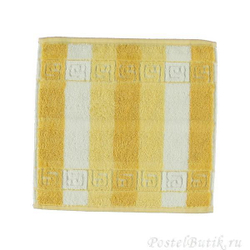 Полотенце 50x100 Cawo Noblesse 1011 Frottier желтое