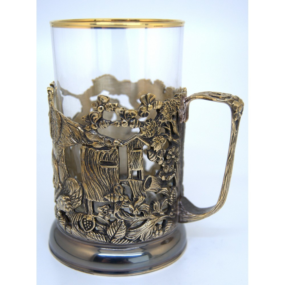 Подстаканник Медведь на пасеке