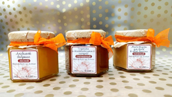 Подарок бабушке. Набор натурального мёда из 3 баночек по 0,150 гр.