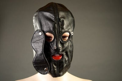 Шлем с шорами (Цвет: черный)