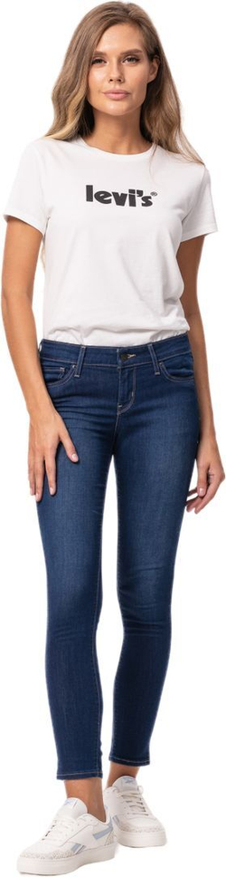 Джинсы Levis 711 Levi's Original ANKLE NEW COOL синий