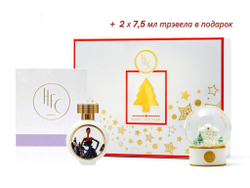 Новогодний набор HAUTE FRAGRANCE COMPANY Парфюмерная вода Black Princess со стеклянным шаром + подарок