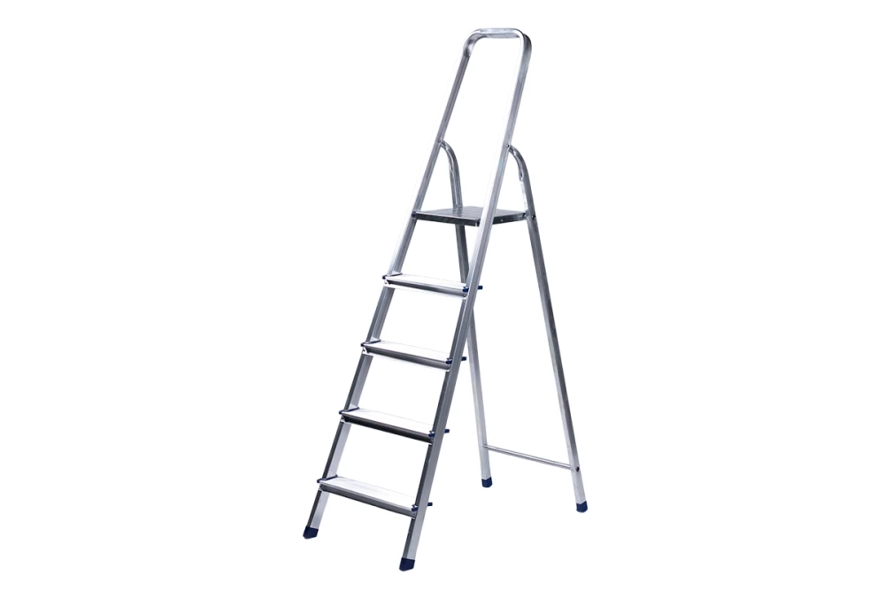Стремянка алюминиевая 5 ступеней