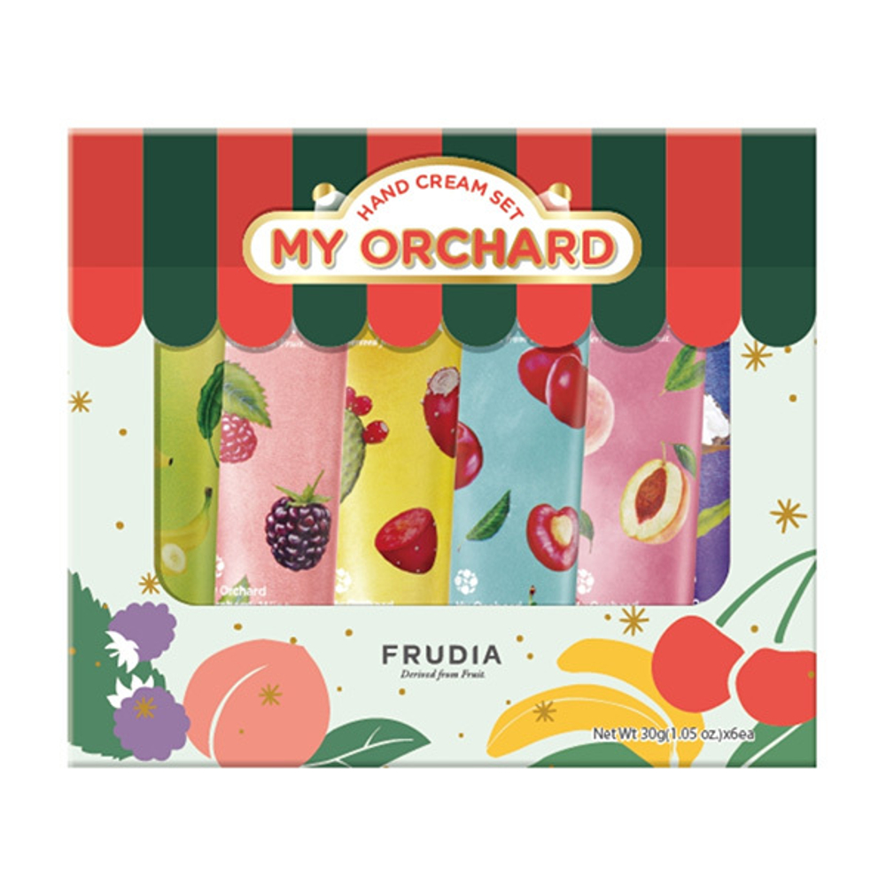 Подарочный набор кремов для рук Фруктовая ярмарка Frudia Fruits Market My Orchard Hand Cream Set
