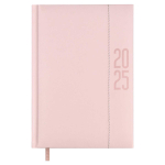 Ежедневник датированный А5 176л 2025г розовый кожзам "ESCALADA. ИЛОН МАСК" (Феникс+)