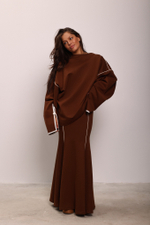 Юбка-годе из джерси