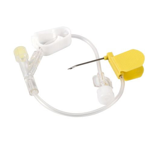 Набор для инфузии. Игла Губера 20G*20 мм с крыльями, инфузионной линией и Y-коннектором KDL