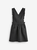 Сарафан школьный для девочки Next M82-227, Серый