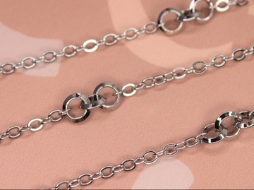 Цепь три кольца 4 мм(8 мм)