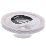 Салатник 14*4см «DOLCE VITA» в наборе 8шт, красный