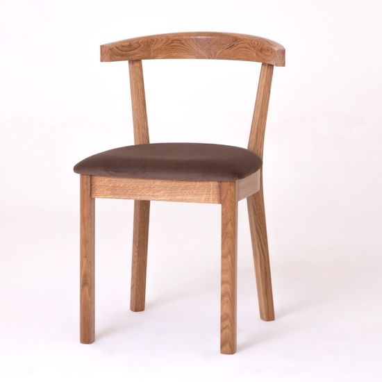 Стул Бари (дуб тон Светлый дуб, ткань  002 -  Velutto 23)