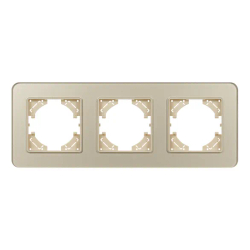 Рамка стеклянная FRM-OMALI-SFGS-3-GD (Arlight, -) 049715