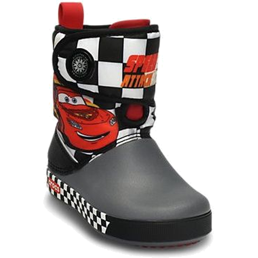 Crocs Kids Crocband Cars Gust Boot Lightning McQueen